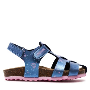 Sandały Geox B Sandal Chalki Girl B452RA 000NF CF48T S Granatowy