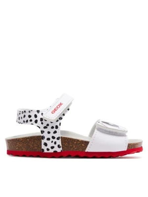 Sandały Geox B Sandal Chalki Girl B452RB 0003W C0404 S Biały