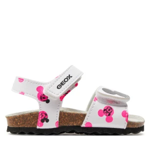 Sandały Geox B Sandal Chalki Girl B452RB 000BC C1441 M Biały