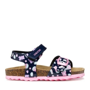Sandały Geox B Sandal Chalki Girl B922RA 000FC C4243 S Granatowy