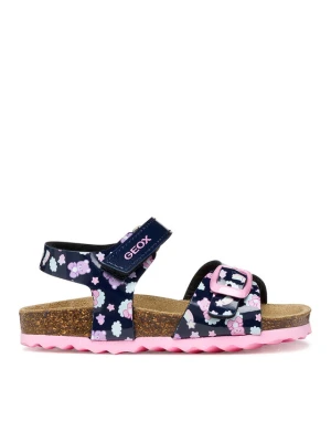 Sandały Geox B Sandal Chalki Girl B922RA 000FC C4243 S Granatowy