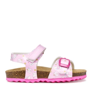 Sandały Geox B Sandal Chalki Girl B922RA 000FC C8206 M Różowy