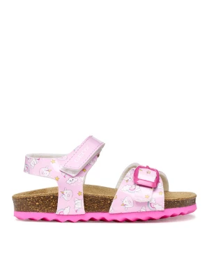 Sandały Geox B Sandal Chalki Girl B922RA 000FC C8206 M Różowy