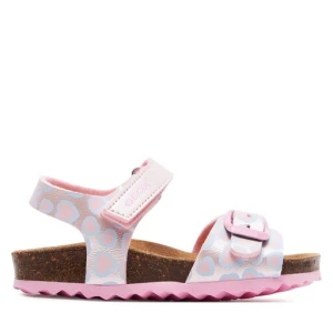 Sandały Geox B Sandal Chalki Girl B922RA 000NF C8868 M Różowy