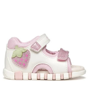 Sandały Geox B Sandal Iupidoo Gir B6517A 054GN C0406 Biały