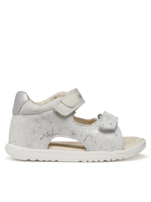 Sandały Geox B Sandal Macchia Gir B254WA 007BC C0626 Biały