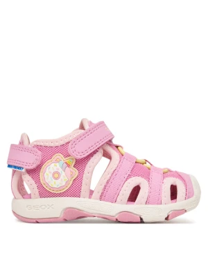 Sandały Geox B Sandal Multy Girl B650DA 01450 C8F2M M Różowy