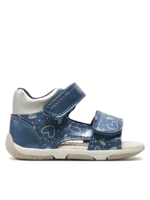 Sandały Geox B Sandal Tapuz Girl B450YA 054AJ C4206 Niebieski