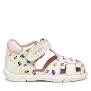 Sandały Geox B Sandal Zapito B556FB 000BC C0653 Biały
