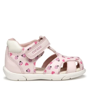 Sandały Geox B Sandal Zapito B556FB 000BC C8175 Różowy