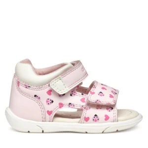 Sandały Geox B Sandal Zapito B556FC 000BC C8175 Różowy