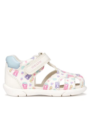 Sandały Geox B Sandal Zapito Girl B556FB 05404 C0270 Biały
