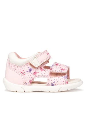 Sandały Geox B Sandal Zapito Girl B556FC 05404 C0811 Różowy