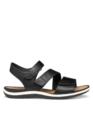 Sandały Geox D Sandal Vega D35R6A 000BC C9997 Czarny