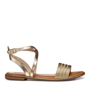 Sandały Geox D Sozy Plus D55DQF 02JN0 C2E2L Złoty