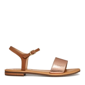 Sandały Geox D Sozy S D55LXJ 0N6KF CH85F Brązowy