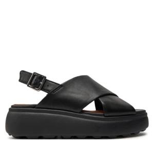 Sandały Geox D Spherica Ec4.1 S D45D4A 00085 C9999 Czarny