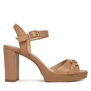 Sandały Geox D Walk Pleasure 85S D55B6A 000TU C5000 Beżowy