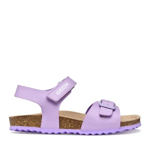 Sandały Geox J Adriel Girl J028MC 000BC C8545 M Fioletowy