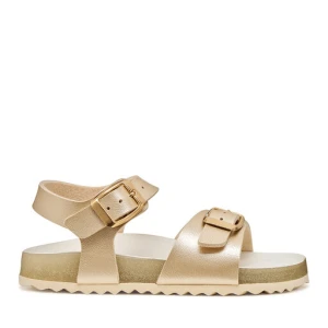 Sandały Geox J Adriel Girl J558MI 000NF C2010 D Złoty