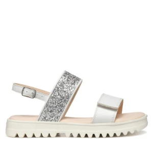 Sandały Geox J Coralie Gir J556EA 0BCEW C1Z1N M Biały