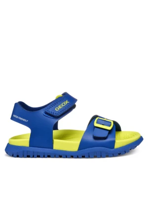 Sandały Geox J Fusbetto Bo J35HMA 000BC CK42H M Niebieski