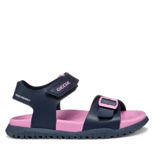 Sandały Geox J Fusbetto Gi J35HQA 000BC C4268 D Granatowy