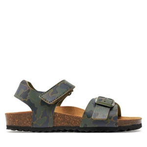 Sandały Geox J Ghita Boy J028LB 00004 C0837 S Khaki