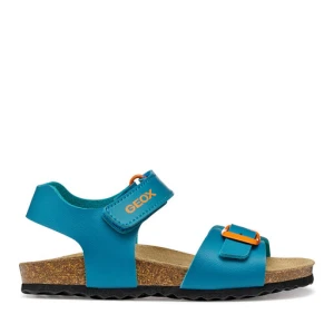 Sandały Geox J Ghita Boy J028LB 000BC C4D2T S Niebieski
