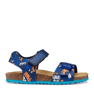 Sandały Geox J Ghita Boy J028LB 06A54 C0693 S Granatowy