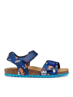 Sandały Geox J Ghita Boy J028LB 06A54 C0693 S Granatowy