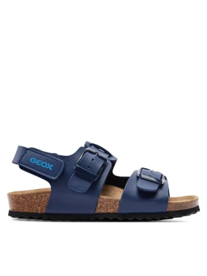 Sandały Geox J Ghita Boy J358LD 000BC C4002 S Granatowy