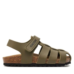 Sandały Geox J Ghita Boy J458LA 000BC C3009 M Khaki