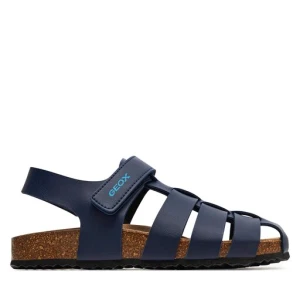 Sandały Geox J Ghita Boy J458LA 000BC C4002 S Granatowy