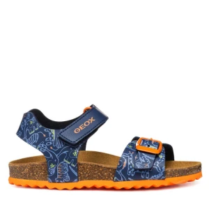 Sandały Geox J Ghita J028LB 06A54 C4243 M Granatowy