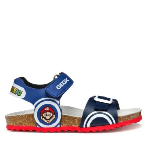 Sandały Geox J Ghita J558LD 000BC C4227 M Granatowy