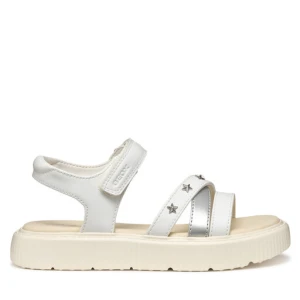 Sandały Geox J Kodette Gir J45DBI 000BC C0007 S Biały