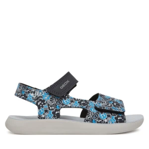 Sandały Geox J Lightfloppy J45GQE 000CE CF44D M Granatowy