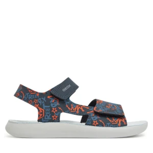 Sandały Geox J Lightfloppy J45GQE 000CE CF44Y M Granatowy