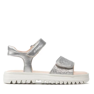 Sandały Geox J S.Coralie G. B J256EB 0NFEW C1007 S Srebrny