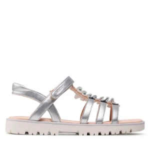 Sandały Geox J S.Starblush G.C J25FYC 0NF07 C1007 S Srebrny