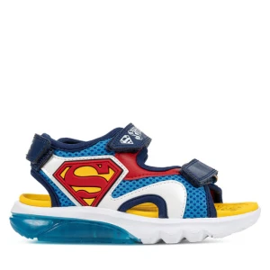 Sandały Geox J Sandal Ciberdron B J65MXC 01454 C4320 D Granatowy