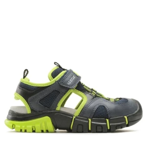 Sandały Geox J Sandal Dynomix Boy J35GHA014MEC0749 S Granatowy