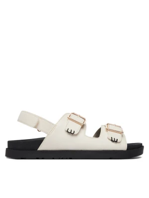 Sandały Geox J Sandal Foammentera J65P0A 000BC C1058 D Écru Kremowy