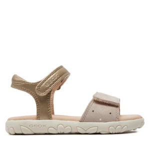 Sandały Geox J Sandal Haiti Girl J028ZA 007NF C0208 M Złoty