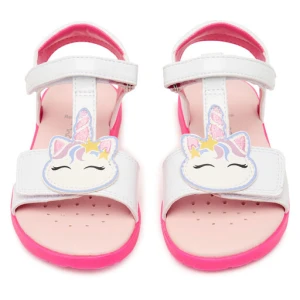 Sandały Geox J Sandal Joyfoot Gir J65P1C 000HH C1441 M Biały