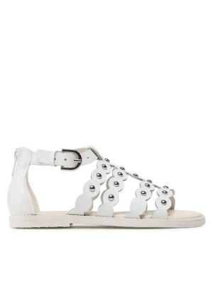 Sandały Geox J Sandal Karly Girl J3535D043BCC1000 S Biały