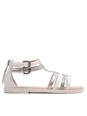 Sandały Geox J Sandal Karly Girl J7235D 054AJ C1Z1N S Biały