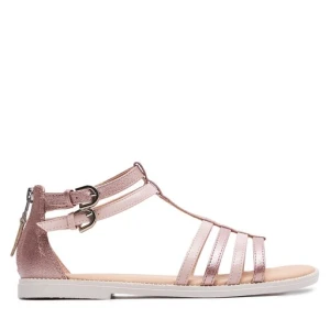 Sandały Geox J Sandal Karly Girl J7235D 0QDHH C8172 D Różowy