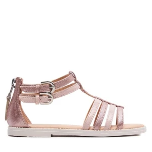 Sandały Geox J Sandal Karly Girl J7235D 0QDHH C8172 S Różowy